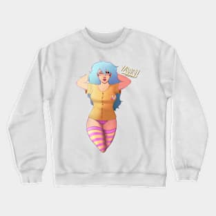 Yawn! - Pinup Girl [1] Crewneck Sweatshirt